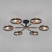 Потолочная люстра Eurosvet Gallo 70121/6 черный