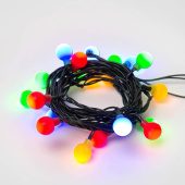 Светодиодная гирлянда Uniel разноцветные шарики 220V разноцветный ULD-S0280-020/DGA Multi IP20 Colorballs 11093