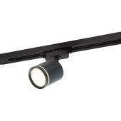 Трековый светодиодный светильник Denkirs Solid Ribe DK6400-BK