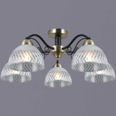 Люстра Illumico IL0435-5CSQ-24 BK AB SPICA