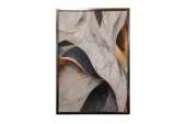 89VOR-GOLD ART  Холст "Золотое искусство" 70*100 см, багет латунь, зол.поталь