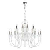 Подвесная люстра iLamp Lady 88003-10+5 WH