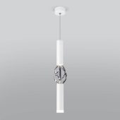 Подвесной светодиодный светильник Eurosvet Lance 50191/1 LED белый/хром