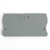 LD560-1-25 Торцевая заглушка для ЗНИ LD552 2,5 мм? (JXB ST 2,5), серый STEKKER