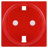 Лицевая панель ЭРА розетки красный 12-6301-23 Б0052668