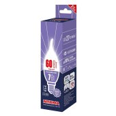 Лампа светодиодная Volpe E14 7W 6500K матовая LED-CW37-7W/6500K/E14/FR/NR UL-00010989