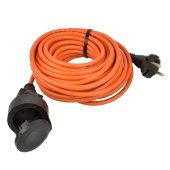 Удлинитель Uniel 1гн х 30м б/з UG /UCK-1N/2x1,00/30M/O IP44 Orange UL-00009863