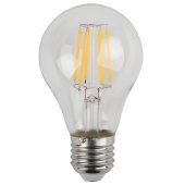 Лампа светодиодная филаментная ЭРА E27 7W 4000K прозрачная F-LED A60-7W-840-E27 Б0043447