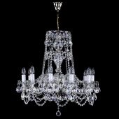 Подвесная люстра Artglass Donatela X. Nickel CE