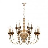 Подвесная люстра iLamp Lady 88003-10+5 GD