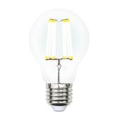 Лампа светодиодная филаментная Uniel E27 10W 4000K прозрачная LED-A60-10W/NW/E27/CL PLS02WH UL-00002626