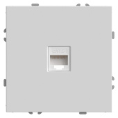 Розетка компьютерная RJ-45 Stekker Эмили белый фарфор RST00-5117-01 49873