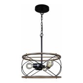 Подвесная люстра Illumico IL1008-3P-05 BK Wood