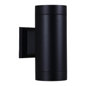 Уличный настенный светильник Reluce 86225-9.2-002CT 2*GX53 BK