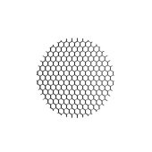 Антибликовая решетка Denkirs Net DK1500-BK