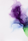 54STR-AQUARELLE1 Постер "Акварель-1" 70*100см, багет мат.серебро