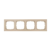 Рамка 4-постовая LK Studio (шампань) LK80 FLAT, 844406-1