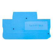 Торцевая заглушка для ЗНИ LD575 2,5 мм? (JXB PT 2,5), синий LD575-1-25