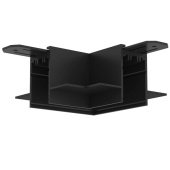 Коннектор L-образный потолок-потолок Denkirs Smart Hide TR2112-BK