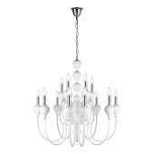 Подвесная люстра iLamp Lady 88003-8+4 WH