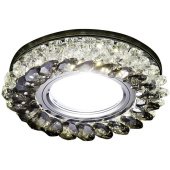 Встраиваемый светодиодный светильник Ambrella light Led S701 CL/GD/WH