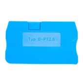 Торцевая заглушка для ЗНИ LD572 2,5 мм? (JXB PT2,5), синий LD581-1-25
