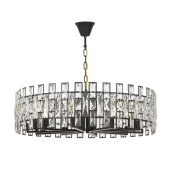 Подвесная люстра Lumina Deco Florina LDP 7041-800 BK