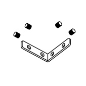 Коннектор (соединитель) угловой Favourite Logica 1014-CU-001
