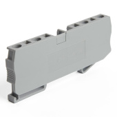 LD562-1-25 Торцевая заглушка для ЗНИ LD554 2,5 мм?  (JXB ST 2,5), серый STEKKER