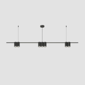 Подвесная люстра Denkirs Orbit DK4063-BK