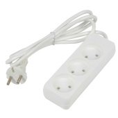 Удлинитель Uniel Ultra 3гн х 2м б/з S-CU3-2 White UL-00009981