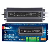 Блок питания Uniel 12V 150W IP67 12,5A UET-VAF-150A67 12V IP67 UL-00007577