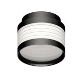 Корпус светильника накладной Ambrella light DIY Spot черный песок/белый матовый C8432