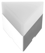 Светильник светодиодный Feron AL4023 IP20 3W 4000К, пластик, белый 70*70*55мм 51466