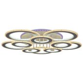 Потолочная светодиодная люстра Reluce 08881-0.3-5+5LED WH (BL+YL)