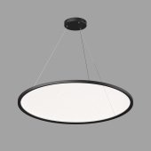 Подвесной горизонтальный светодиодный светильник Denkirs Veil DK6620-BK