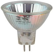 Лампа галогенная ЭРА GU5.3 75W 2700K прозрачная GU5.3-JCDR (MR16) -75W-230V-CL C0027366