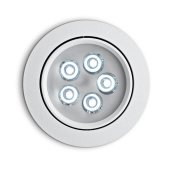 Встраиваемый светодиодный светильник Ideal Lux Delta 5W 4000K 062402