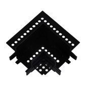 Коннектор Reluce RL 06202 corner connector BK