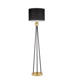 Торшер Lumina Deco Belforte LDF 5527 GD+BK