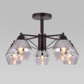Потолочная люстра Eurosvet Takara 70135/5 кофе