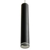 Светильник потолочный Feron ML1008 Barrel LUNA levitation на подвесе MR11 35W 230V, черный 40*250 51377