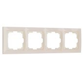 Рамка на 4 поста Werkel Snabb basic слоновая кость W0042003 4690389161438