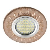 Встраиваемый светильник Fametto Luciole DLS-L141 Gu5.3 Glassy/Light Tea