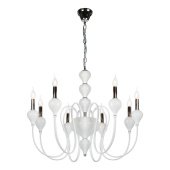 Подвесная люстра iLamp Lady 88003-8 WH