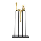 Статуэтка настольная ArtHomeDecor DISCUSSION 4808 BRASS  BLACK