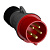 Вилка кабельная EasySafe 432EP6,32А,3P+N+E,IP44,6ч 2CMA101995R1000