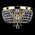 Настенный светильник Artglass Ciara Dia 350 Polished CE