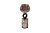 71PN-3115 Подсвечник стеклянный дымчатый d14*36см