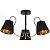 Потолочная люстра Illumico IL6120-3COU-79 BK GD